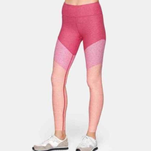 Outdoor Voices 7/8 Leggings Pockets Stretch‎ Yoga Gym Spring Pink Women XL NWOT - Picture 3 of 11